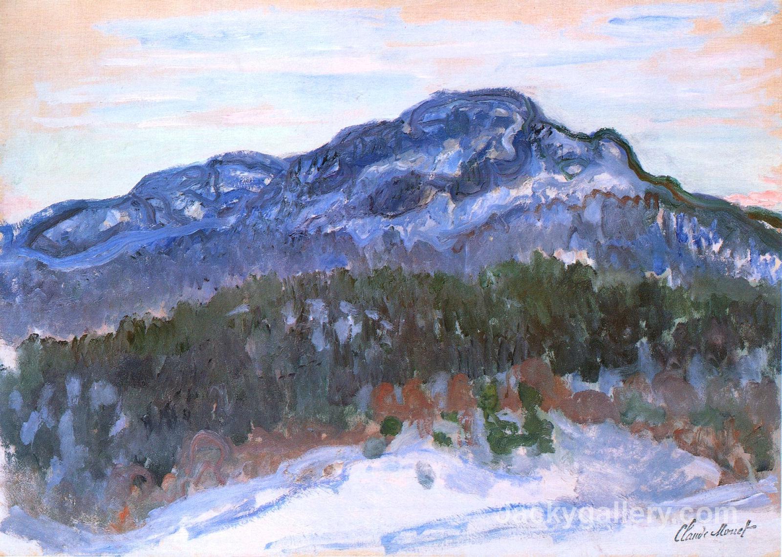 Mount Kolsaas by Claude Monet paintings reproduction